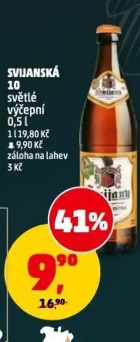 Penny Market Svijanská 10 světlé výčepní nabídka