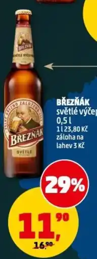 Penny Market Březňák světlé výčepní nabídka