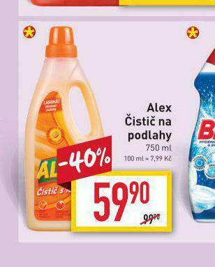 Billa Alex čistič na podlahy nabídka