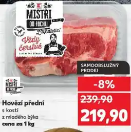 Kaufland Hovězí přední nabídka