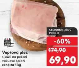 Kaufland Vepřová plec nabídka