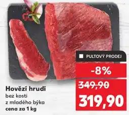 Kaufland Hovězí hrudi bez kosti nabídka