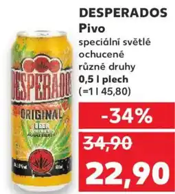Kaufland DESPERADOS Pivo nabídka