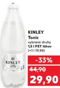 Kaufland KINLEY Tonic nabídka