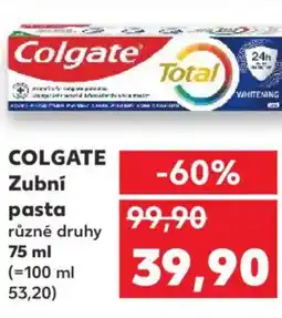 Kaufland COLGATE Zubní pasta nabídka