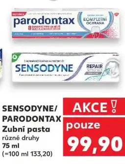 Kaufland PARODONTAX Zubní pasta nabídka