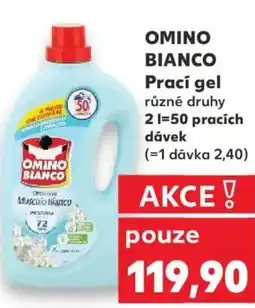 Kaufland OMINO BLANCO Prací gel nabídka