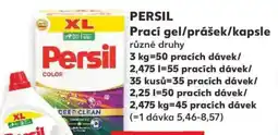 Kaufland PERSIL Prací gel/prášek/kapsle nabídka