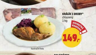 Penny Market Králík s droby nabídka