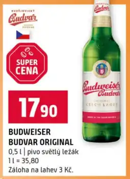 Terno Budweiser budvar original nabídka