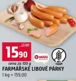 Terno Farmářské libové párky nabídka