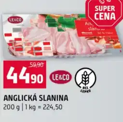 Terno Anglická slanina nabídka