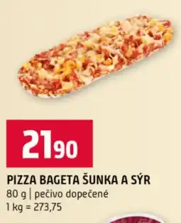Terno Pizza bageta šunka a sýr nabídka