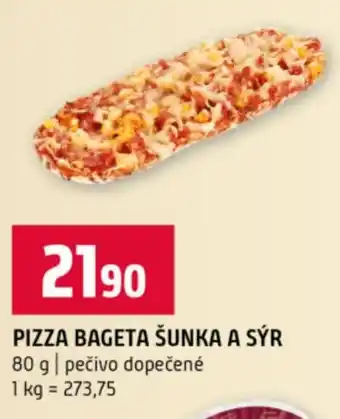 Terno Pizza bageta šunka a sýr nabídka