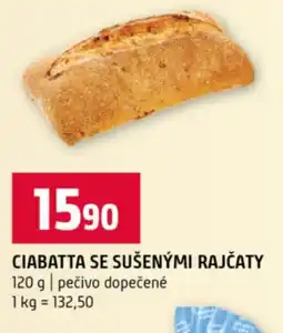 Terno Ciabatta se sušenými rajčaty nabídka