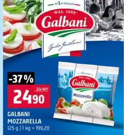 Terno Galbani mozzarella nabídka