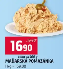 Terno Maďarská pomazánka nabídka