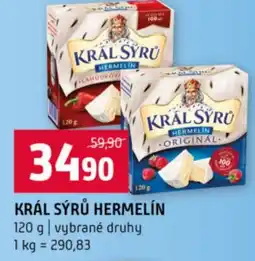 Terno Král sýrů hermelín nabídka