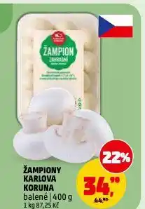 Penny Market Žampiony nabídka