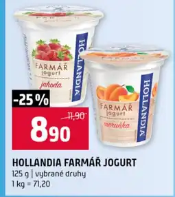 Terno Hollandia farmář jogurt nabídka