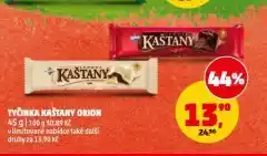 Penny Market Tyčinky kaštany orion nabídka