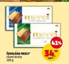 Penny Market Merci čokoláda nabídka