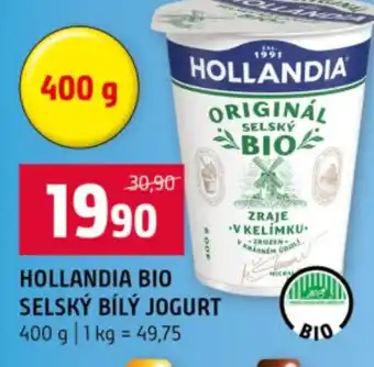 Terno Hollandia bio selský bílý jogurt nabídka