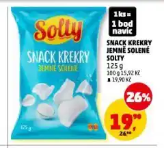Penny Market Snack krekry jemně solené nabídka