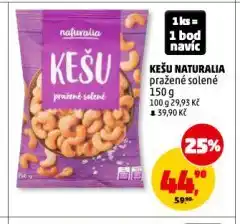 Penny Market Kešu naturalia nabídka