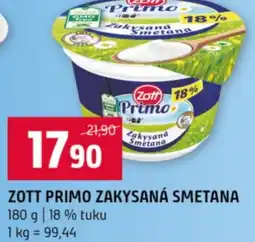 Terno Zott primo zakysaná smetana nabídka
