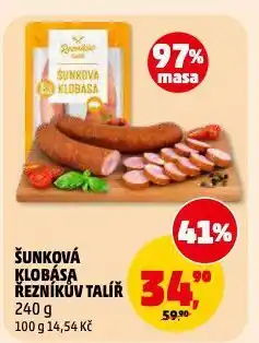 Penny Market Šunková klobása nabídka