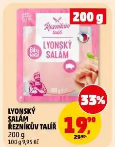 Penny Market Lyonský salám nabídka