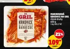Penny Market Marinovaná krkovice na gril nabídka