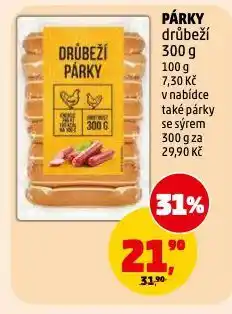 Penny Market Párky nabídka