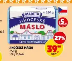 Penny Market Jihočeské máslo nabídka