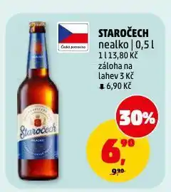 Penny Market Pivo staročech nealko nabídka