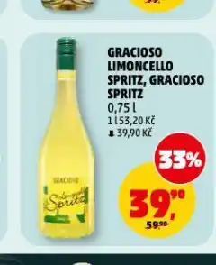 Penny Market Gracioso limoncello spritz nabídka