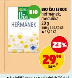 Penny Market Bio čaj leros nabídka