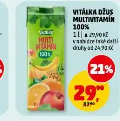 Penny Market Vitálka džus nabídka