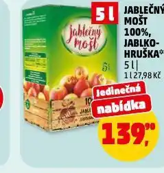 Penny Market Jablečno-hruškový mošt nabídka