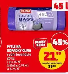 Penny Market Clina pytle na odpadky nabídka