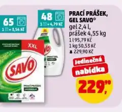 Penny Market Savo prací prášek nabídka