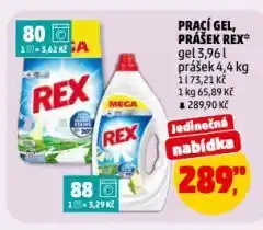Penny Market Rex prací gel nabídka