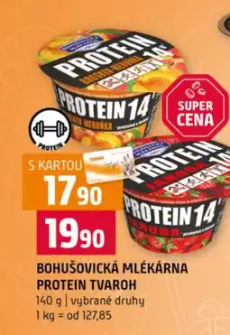 Terno Bohušovická mlékárna protein tvaroh nabídka
