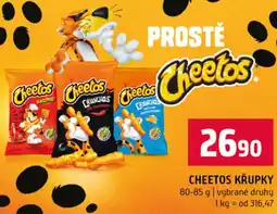 Terno Cheetos krupky nabídka