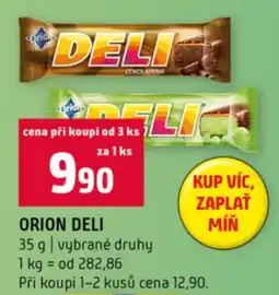 Terno Orion deli nabídka