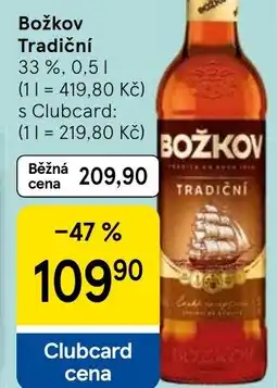 Tesco Božkov Tradiční nabídka