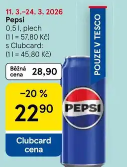Tesco PEPSI nabídka