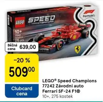 Tesco LEGO Speed Champions 77242 Závodní auto Ferrari SF-24 F1 nabídka