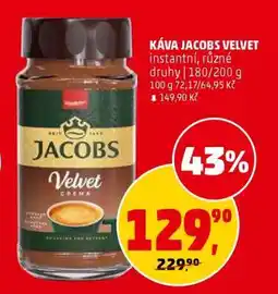 Penny Market KÁVA JACOBS VELVET nabídka